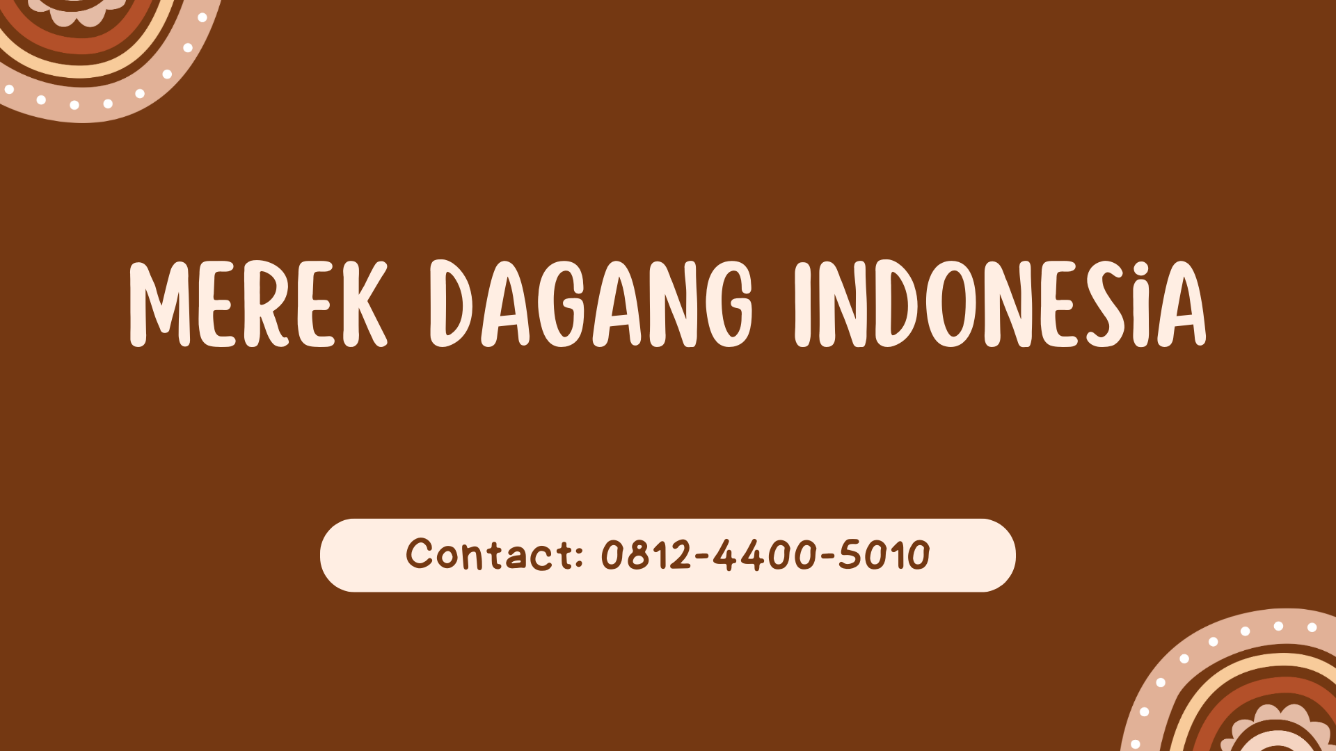Merek Dagang Indonesia